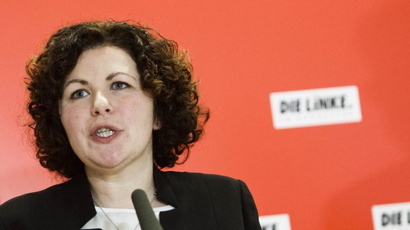 Amira Mohamed Ali ist neue Co-Vorsitzende der Linksfraktion im Bundestag.