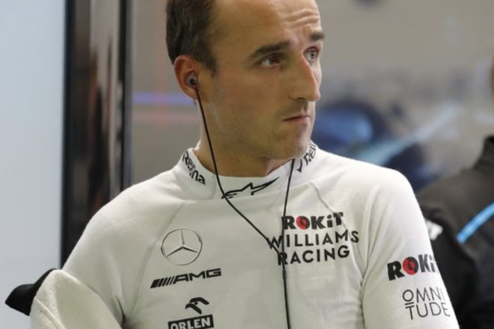 Williams-Pilot Robert Kubica fuhr in der Quali wieder seinem Teamkollegen George Russell hinterher.