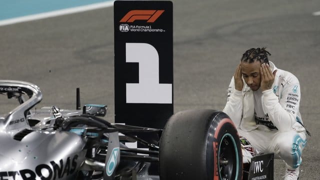 War beim Qualifying in Abu Dhabi am schnellsten: Lewis Hamilton.