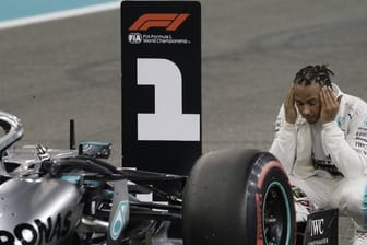 War beim Qualifying in Abu Dhabi am schnellsten: Lewis Hamilton.