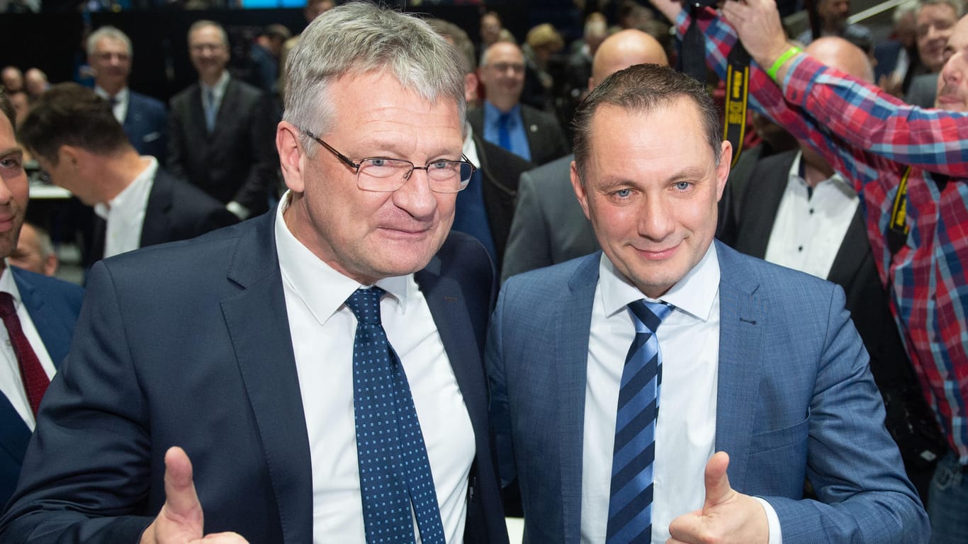 Neues AfD-Führungsduo: Jörg Meuthen (l.) und Tino Chrupalla.