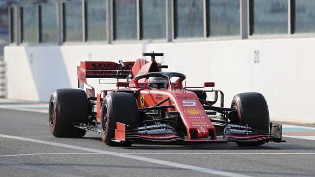 Sebastian Vettel geht in Abu Dhabi von Platz vier ins Rennen.