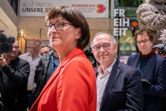 Saskia Esken und Norbert Walter-Borjans: Das Kandidaten-Duo wird die neue SPD-Spitze bilden.