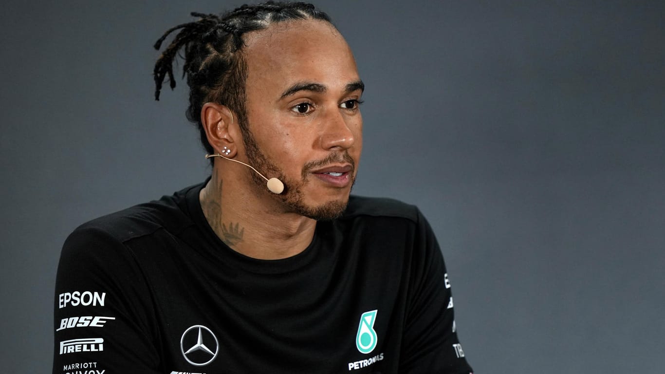 Blick in die Zukunft: Formel-1-Weltmeister Lewis Hamilton.