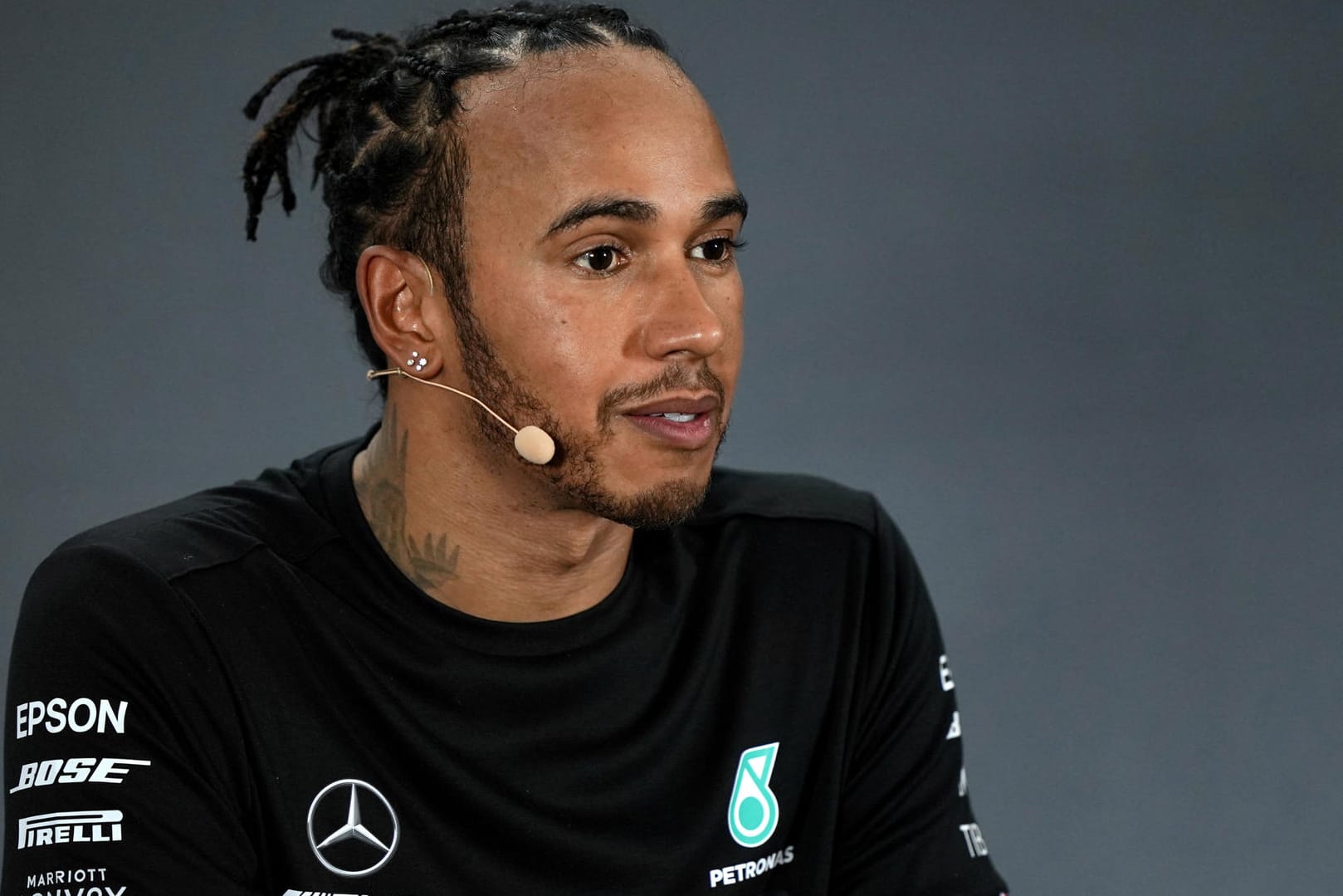 Blick in die Zukunft: Formel-1-Weltmeister Lewis Hamilton.