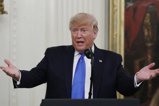 US-Präsident Donald Trump ist schwer unzufrieden mit dem Vorgehen der Demokraten.