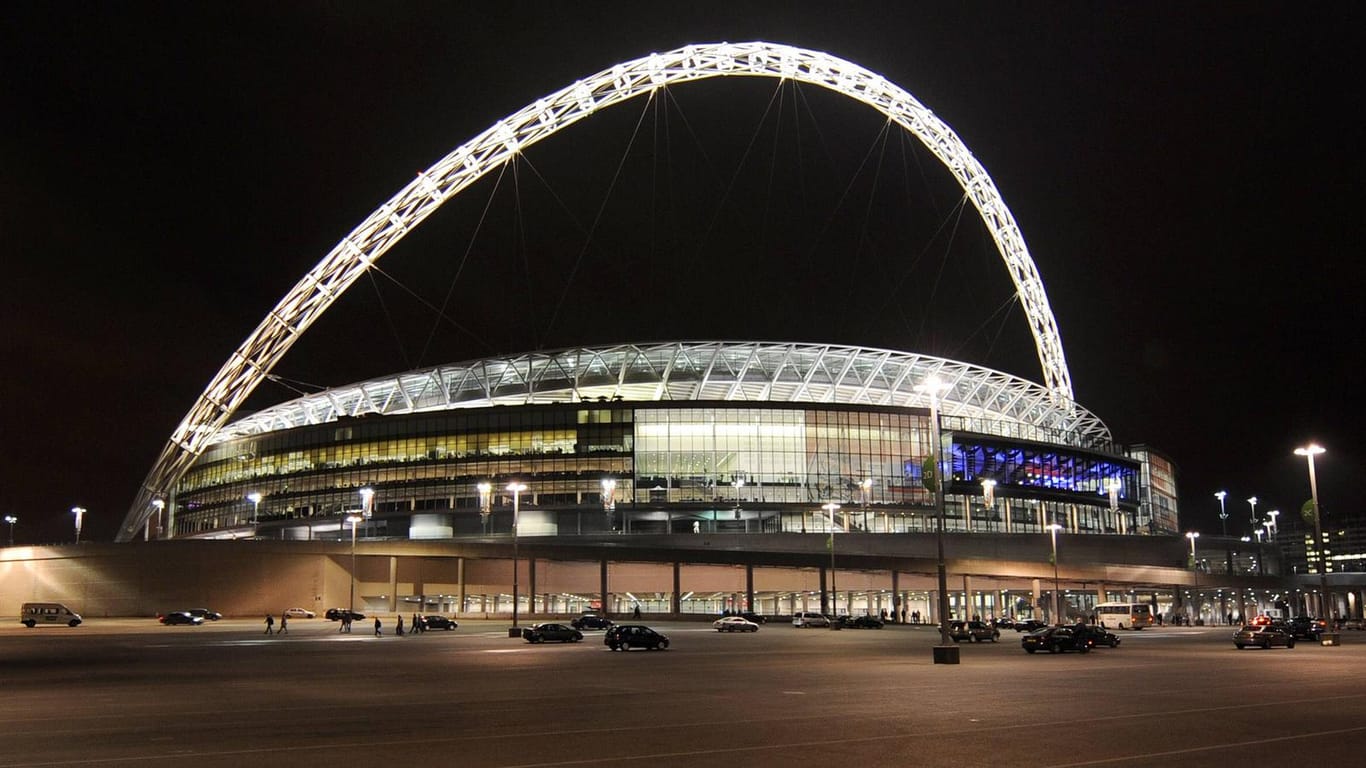 Endspielort: Im Londoner Wembley-Stadion wird das EM-Finale 2020 ausgetragen.