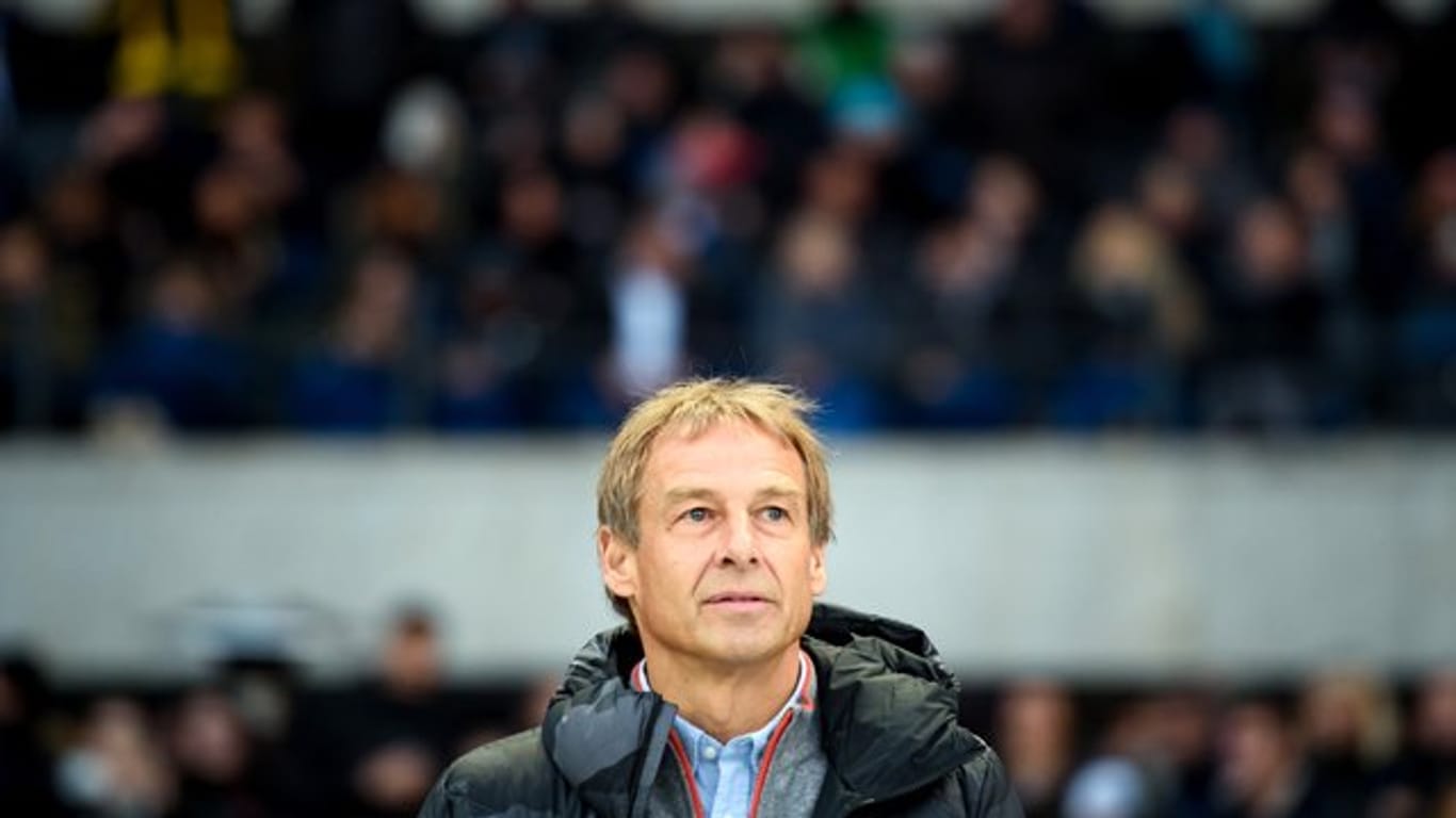 "Will die Intensität nach oben schrauben": Hertha-Trainer Jürgen Klinsmann.