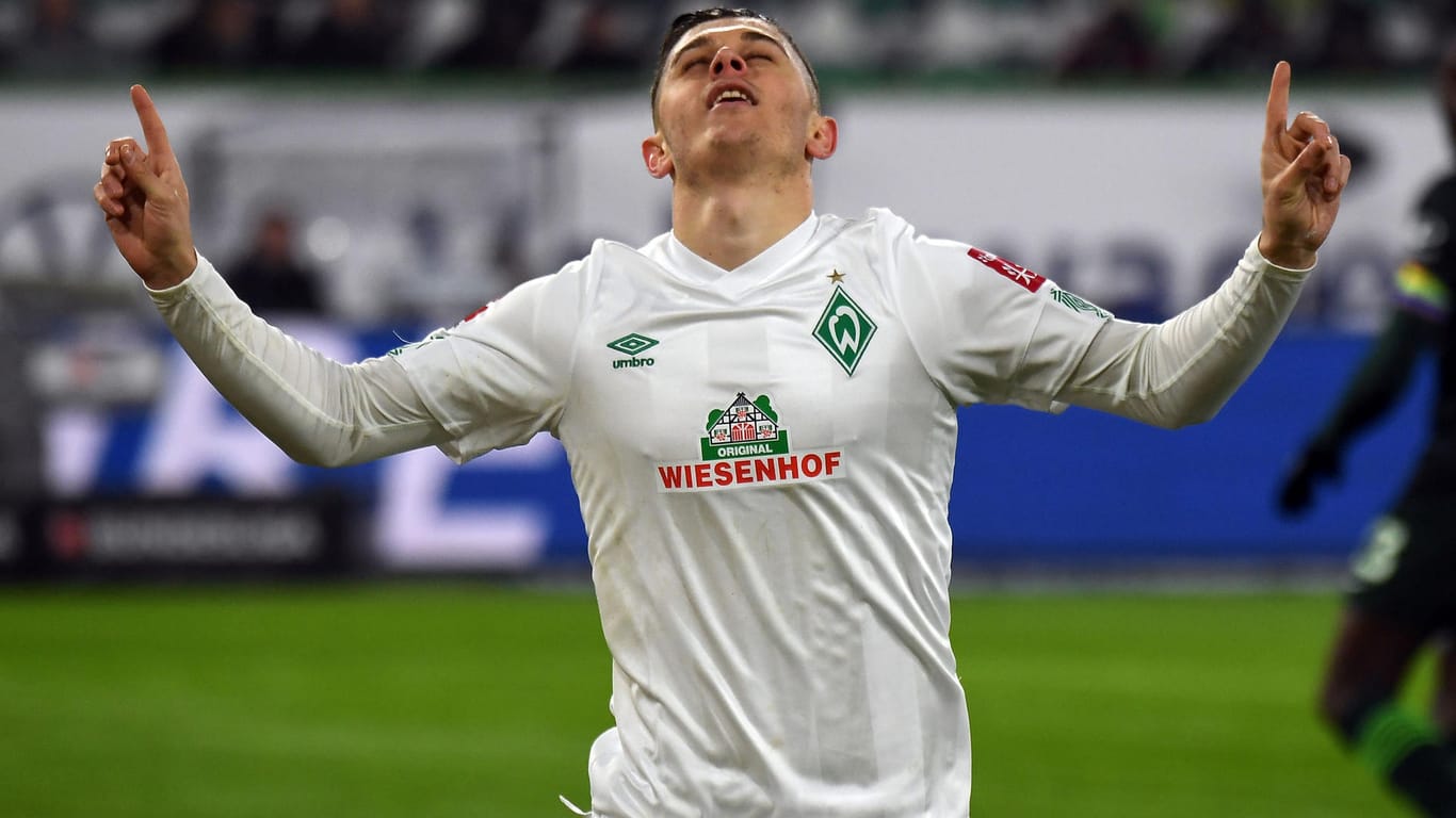 Matchwinner: Milot Rashica traf gegen Wolfsburg doppelt.