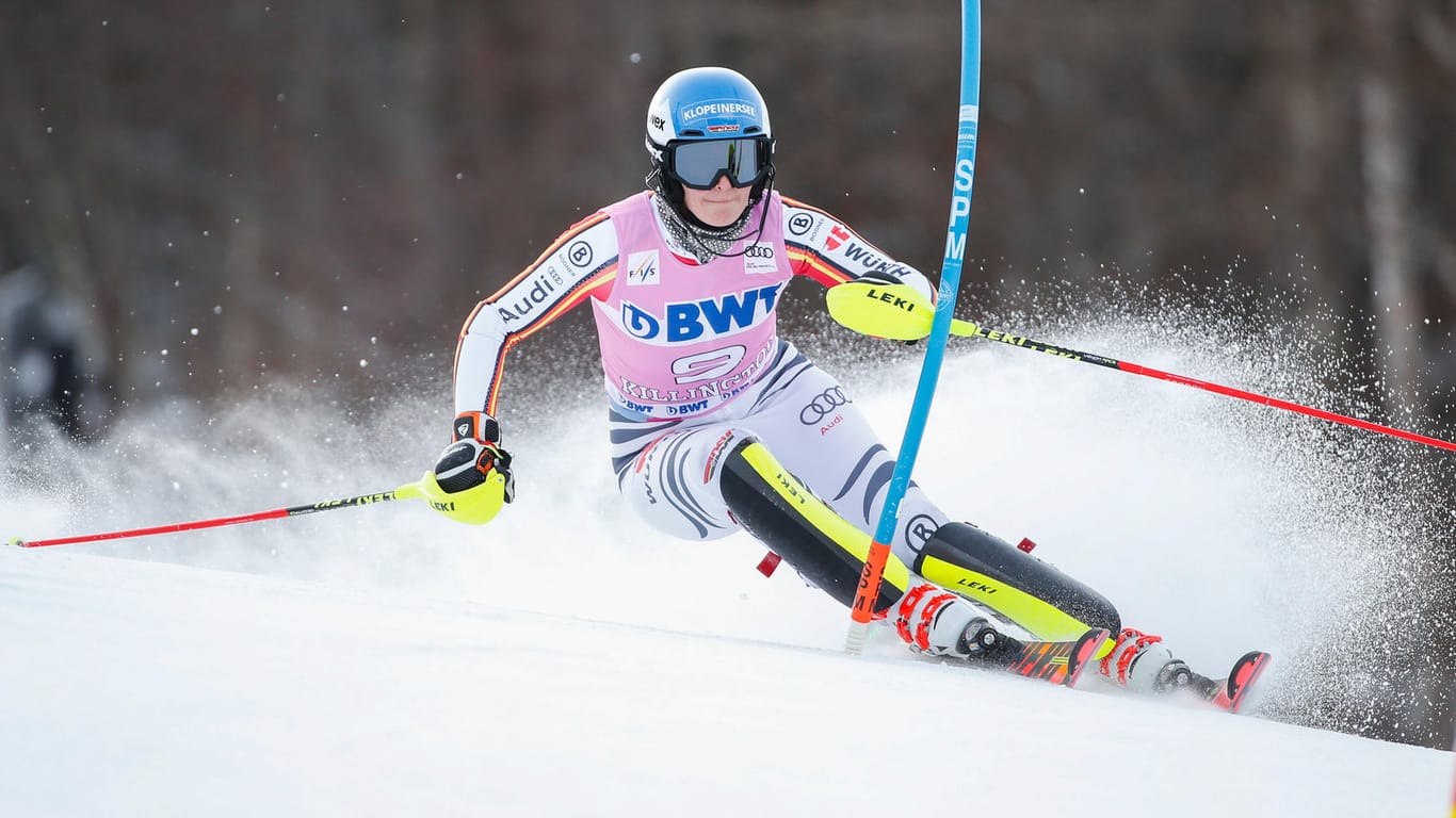 Gutes Ergebnis: Christina Ackermann wurde in Killington im Slalom Vierte.