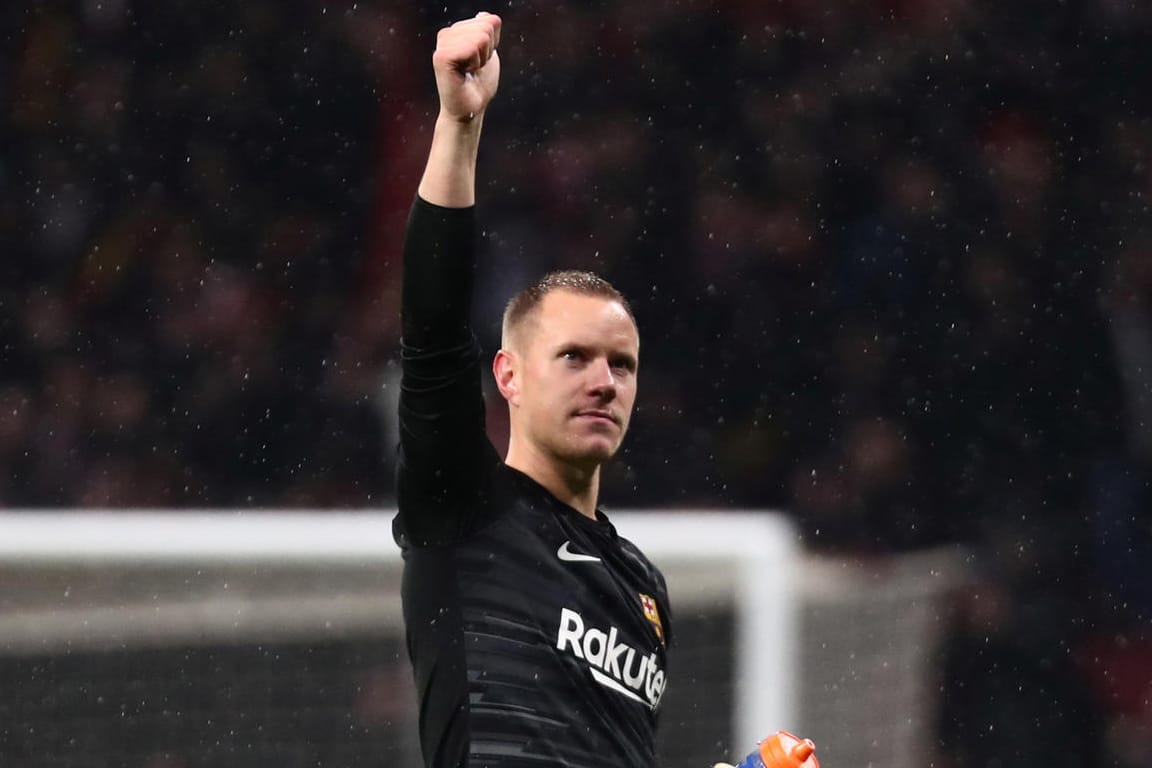 Marc-André ter Stegen: Der Barça-Torwart zeigte einmal mehr, was er kann.