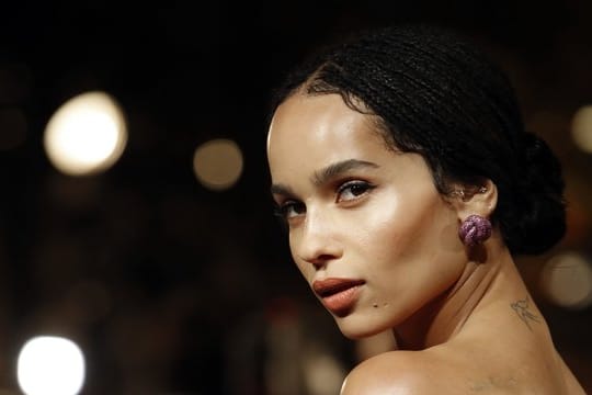 Zoe Kravitz bei der Premiere von "Phantastische Tierwesen: Grindelwalds Verbrechen" 2018 in Paris.