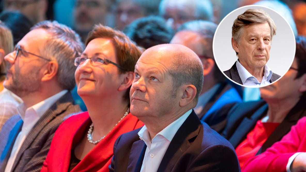 Klara Geywitz und Olaf Scholz: Lange galt das Bewerber-Duo als wahrscheinlicher Gewinner, doch dann setzten sich die Groko-Kritiker durch. (Archivbild)