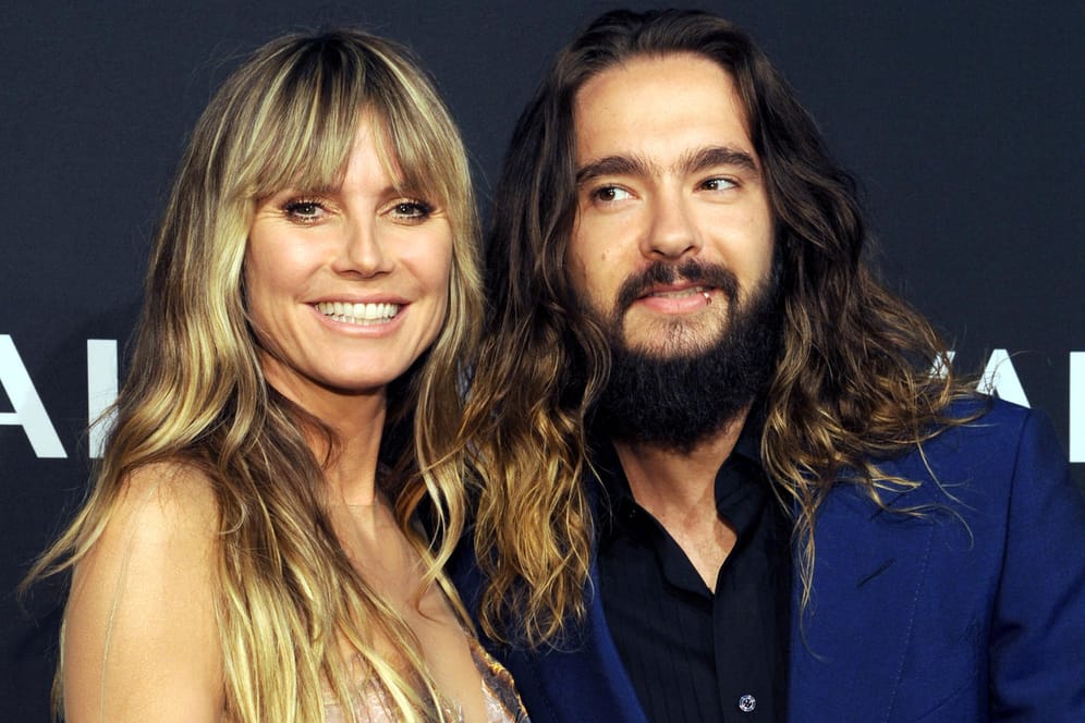 Heidi Klum und Tom Kaulitz: Die beiden sind seit August verheiratet. Der Musiker kümmert sich auch als Stiefpapa liebevoll um die Kinder des Models.