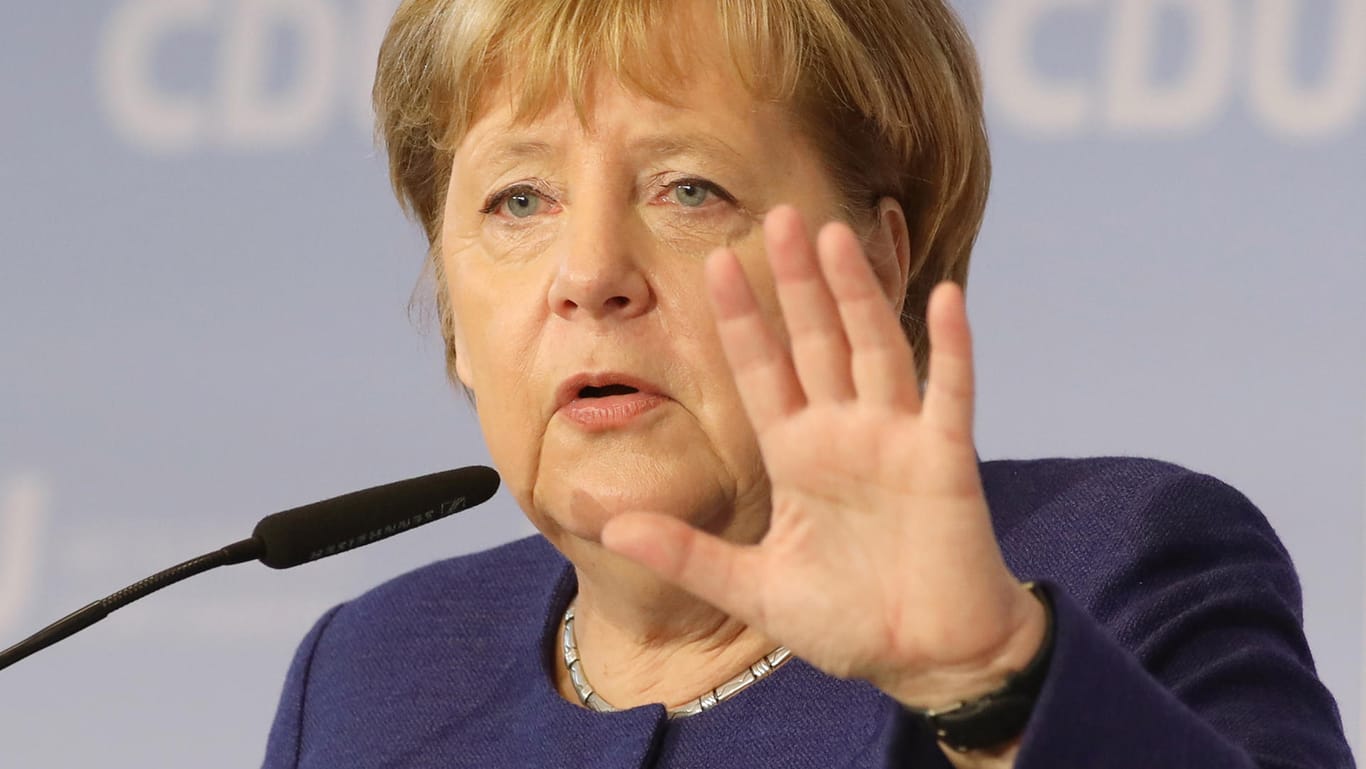 Bundeskanzlerin Angela Merkel (CDU): "Eine Neuverhandlung des Koalitionsvertrags steht nicht an."