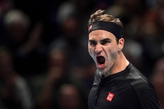 Der Schweizer Roger Federer wird auf einer 20-Franken-Silbermünze verewigt.