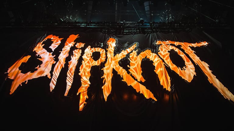 Slipknot-Logo: Die Band musste am Wochenende ihren Auftritt absagen.