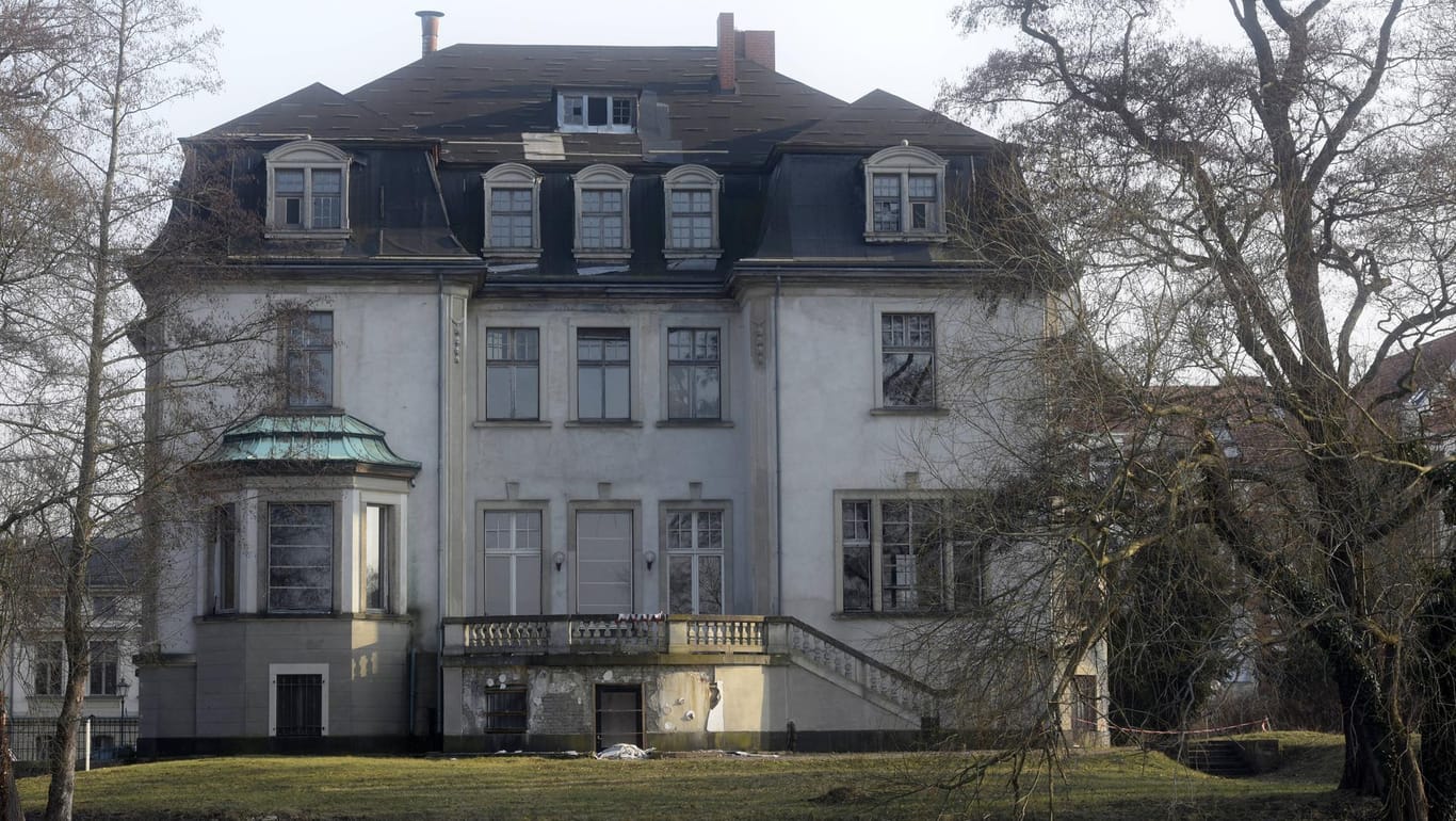 Die Villa Kellermann: Im Garten des Gebäudes wurde ein Skelett gefunden.