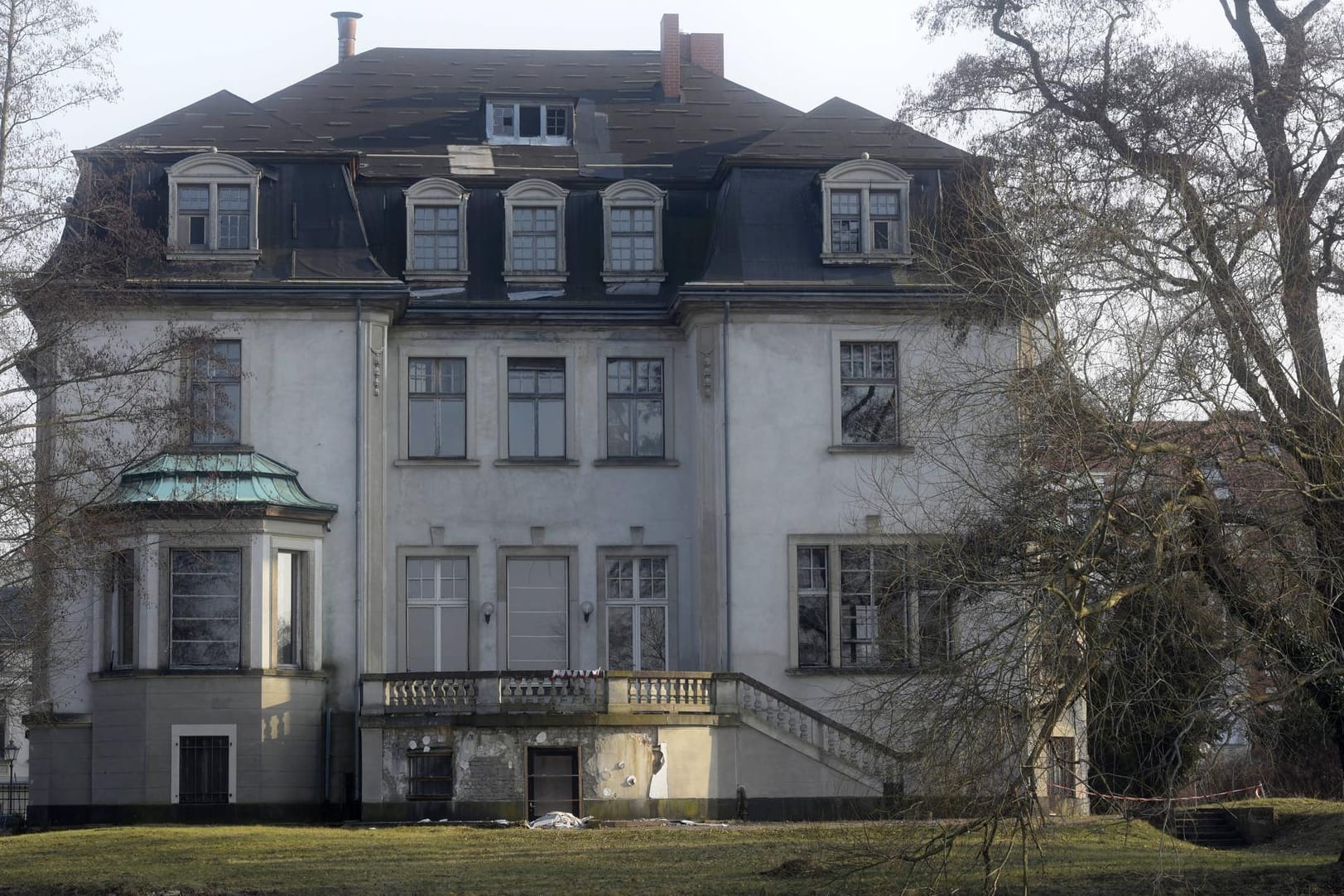 Die Villa Kellermann: Im Garten des Gebäudes wurde ein Skelett gefunden.