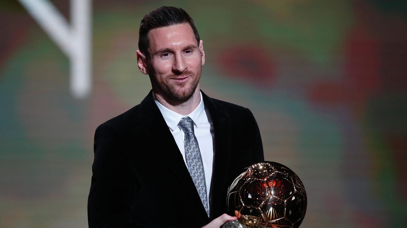 Vergabe des Ballon d'Or: Lionel Messi holt die Auszeichnung zum sechsten Mal.