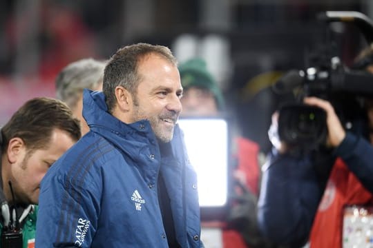Hansi Flick geht mit seiner Situation als Trainer des FC Bayern München weiter entspannt um.