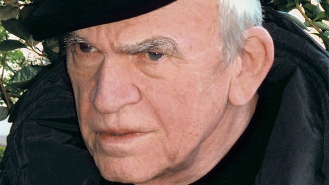 Milan Kundera im Jahr 2005 in Madrid.