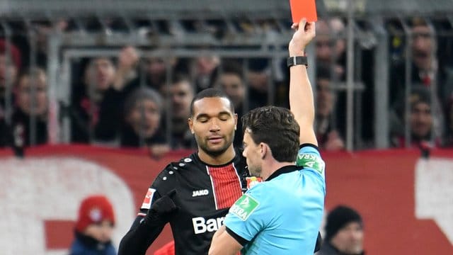 Jonathan Tah hatte in München die Rote Karte gesehen.