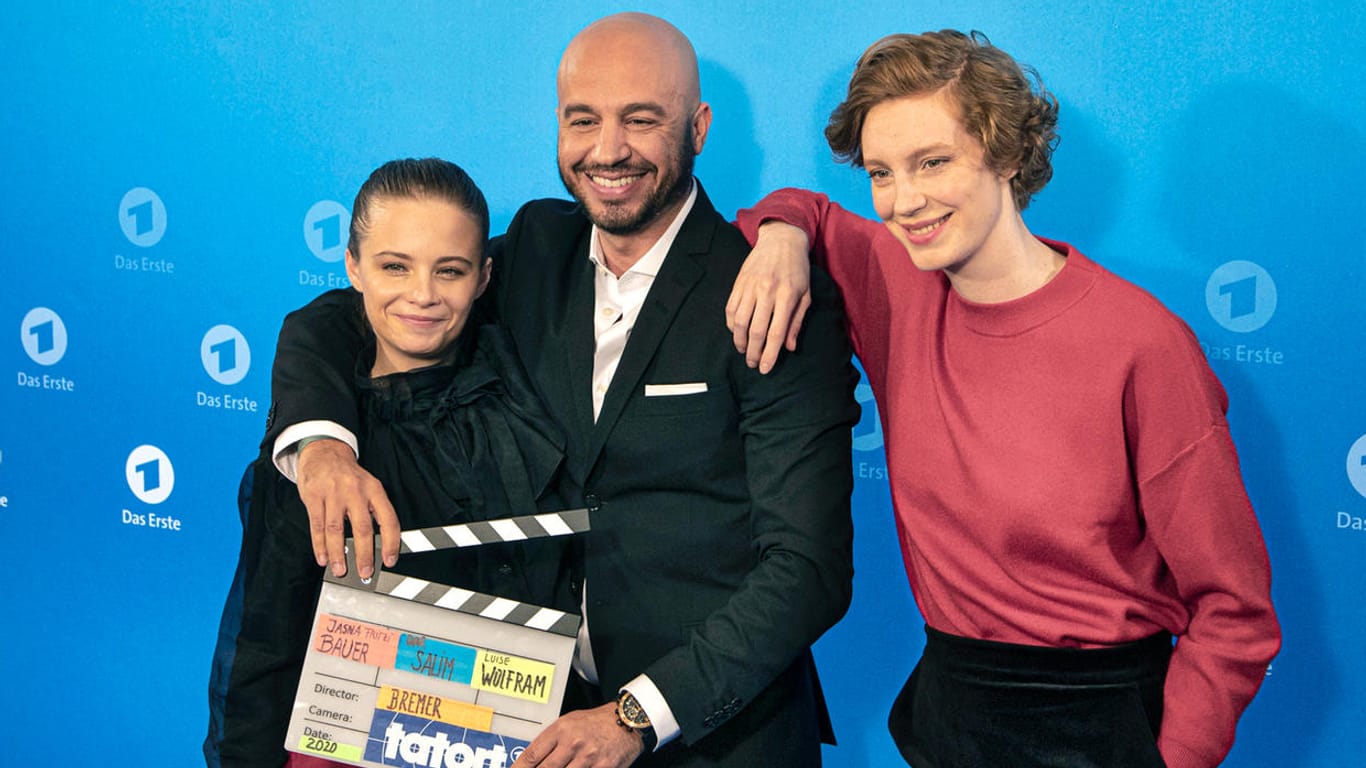 Jasna Fritzi Bauer (l.), Dar Salim (M.) und Luise Wolfram (r.): Sie sind das neue Ermittler-Team im "Tatort" aus Bremen.