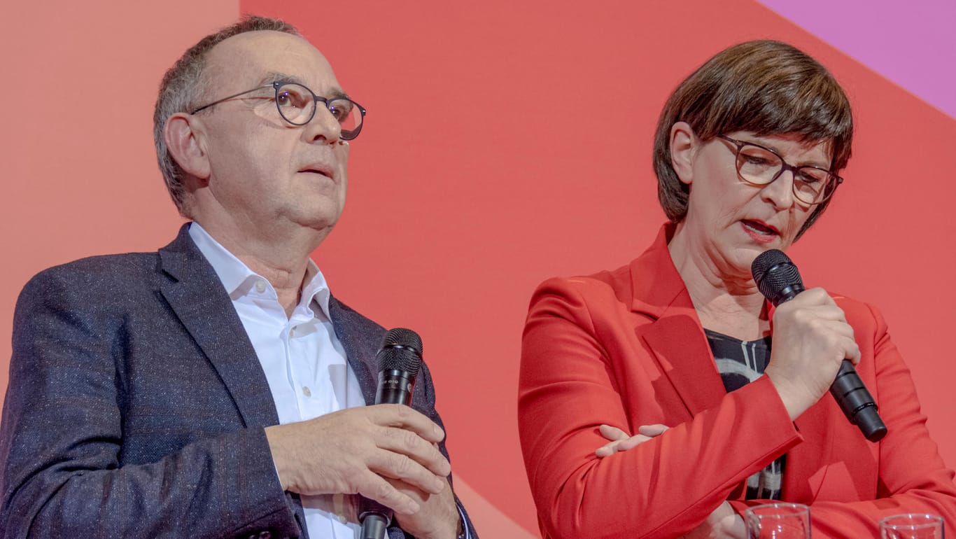 Saskia Esken und Norbert Walter-Borjans: Sie bilden das Führungsduo der SPD.