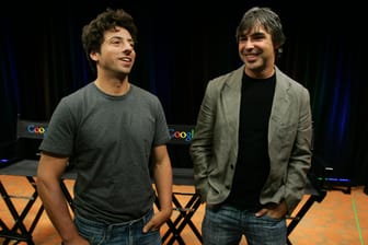 Sergey Brin, Larry Page: Rücktritt von der Spitze des Google-Mutterkonzerns.