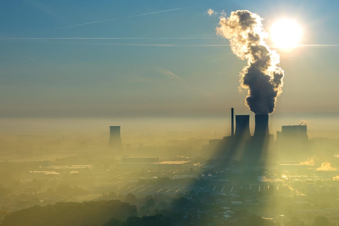 Kohlekraftwerk Westfalen der RWE in Hamm: Die Konzentration von Kohlendioxid in der Atmosphäre lag zuletzt 47 Prozent über dem vorindustriellen Niveau. (Symbolfoto)