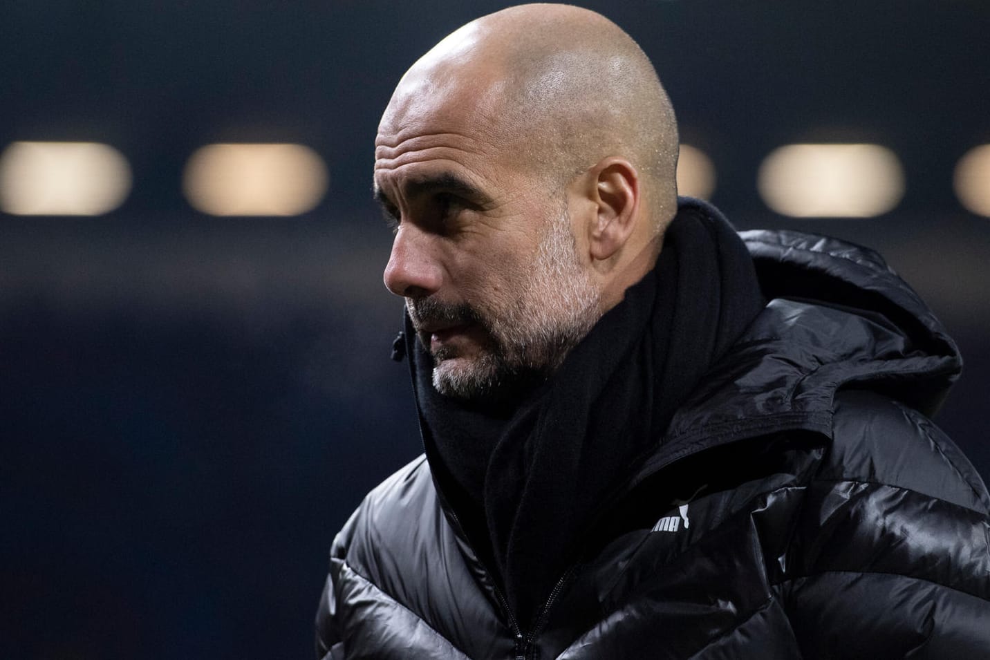 Pep Guardiola: Der City-Coach nahm "Bayern München" in den Mund.