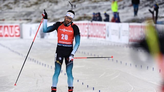 Sieger über 20 Kilometer: Der Franzose Martin Fourcade.