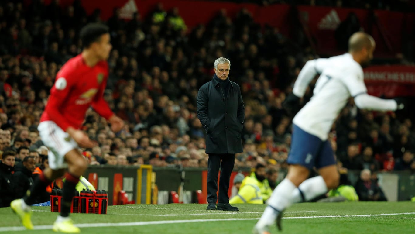 Spiel ganz fest im Blick: José Mourinho.