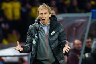 Kommt bei den Hertha-Profis gut an: Jürgen Klinsmann.
