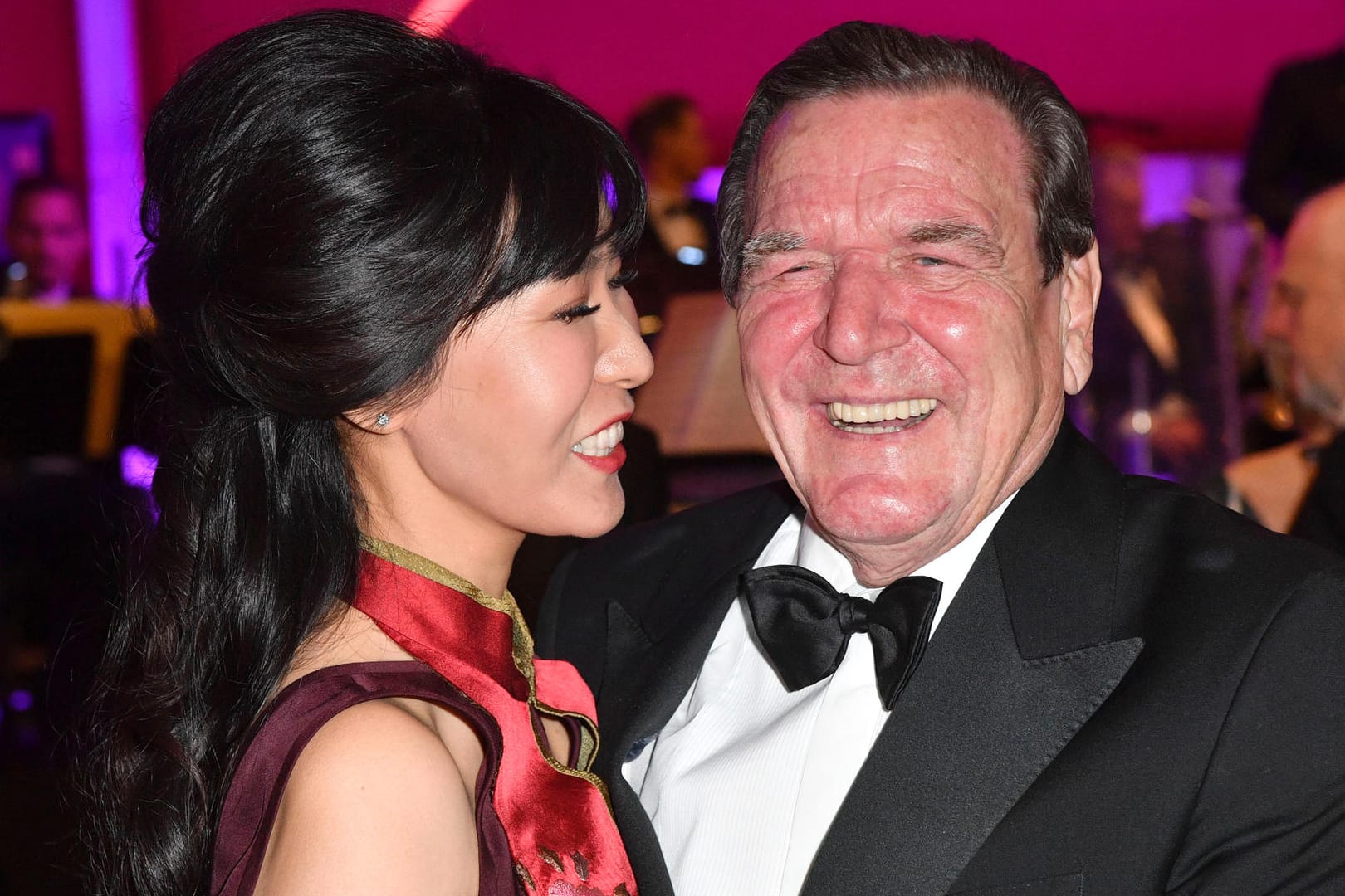 Gerhard Schröder und Soyeon Schröder-Kim: Weihnachten feiern sie zuhause.