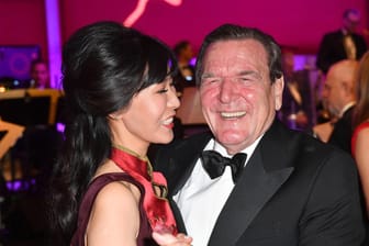 Gerhard Schröder und Soyeon Schröder-Kim: Weihnachten feiern sie zuhause.