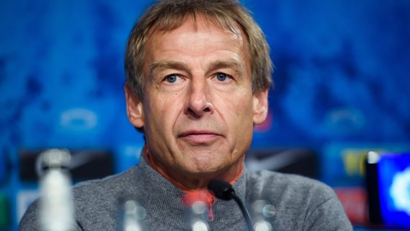 Bekommt es mit Hertha BSC mit Eintracht Frankfurt zu tun: Trainer Jürgen Klinsmann.