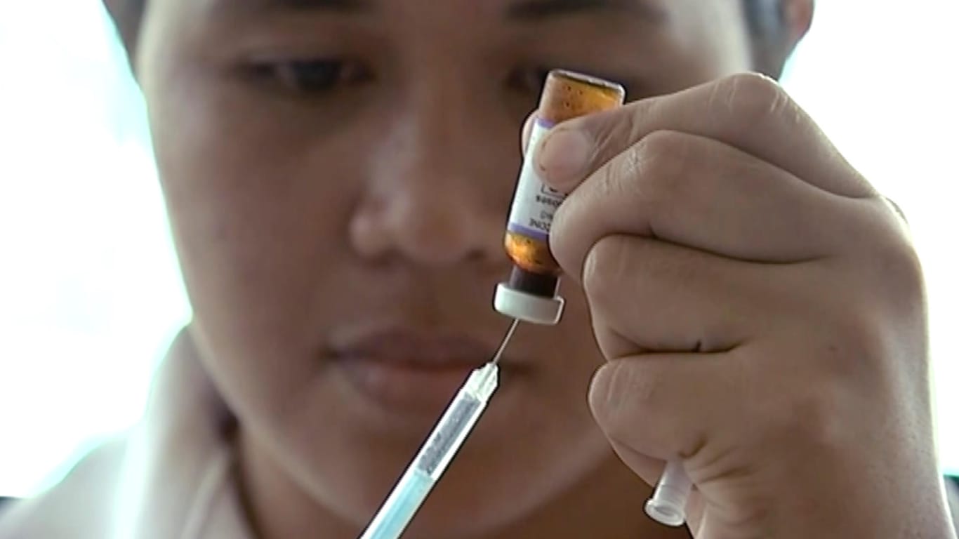 Eine Masernimpfung auf Samoa wird vorbereitet: Alle 200.000 Einwohner der Insel sollen gegen das Virus immunisiert werden.