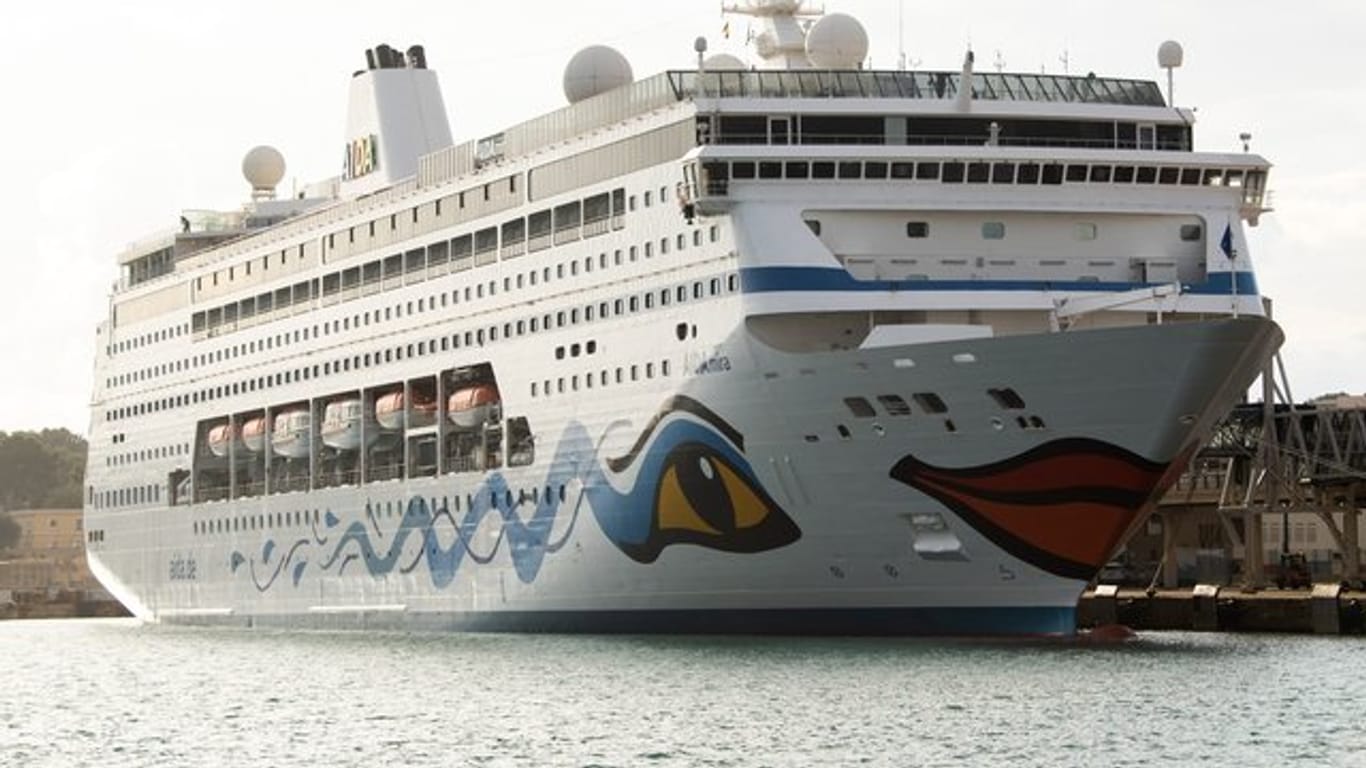 Kreuzfahrtschiff "Aida Mira": Unmittelbar nach der Taufe in Palma de Mallorca hatte Aida Cruises die erste Kurzkreuzfahrt im westlichen Mittelmeer abgesagt.