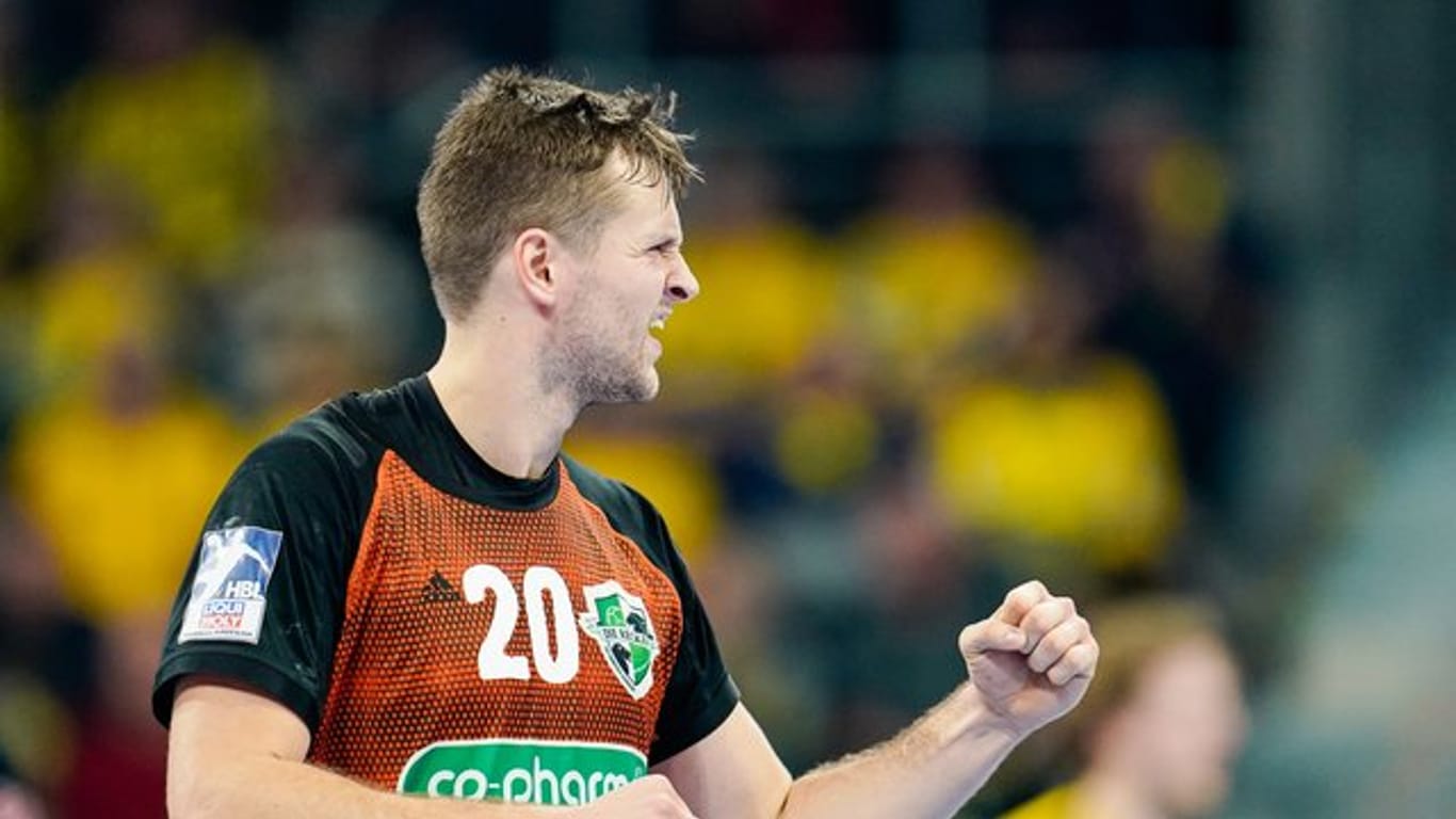 Bleibt weiter im Trikot von Hannover-Burgdorf: Handball-Nationalspieler Fabian Böhm.