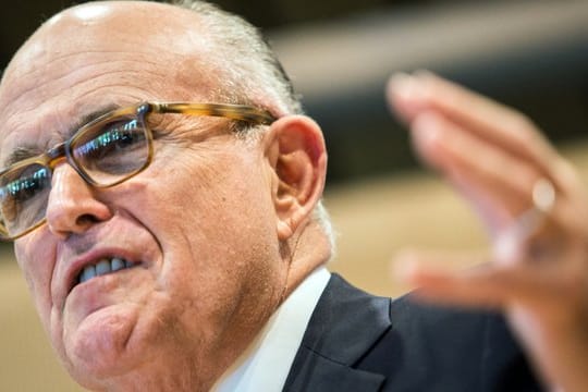 New Yorks ehemaliger Bürgermeister Rudy Giuliani ist Donald Trumps persönlicher Anwalt.
