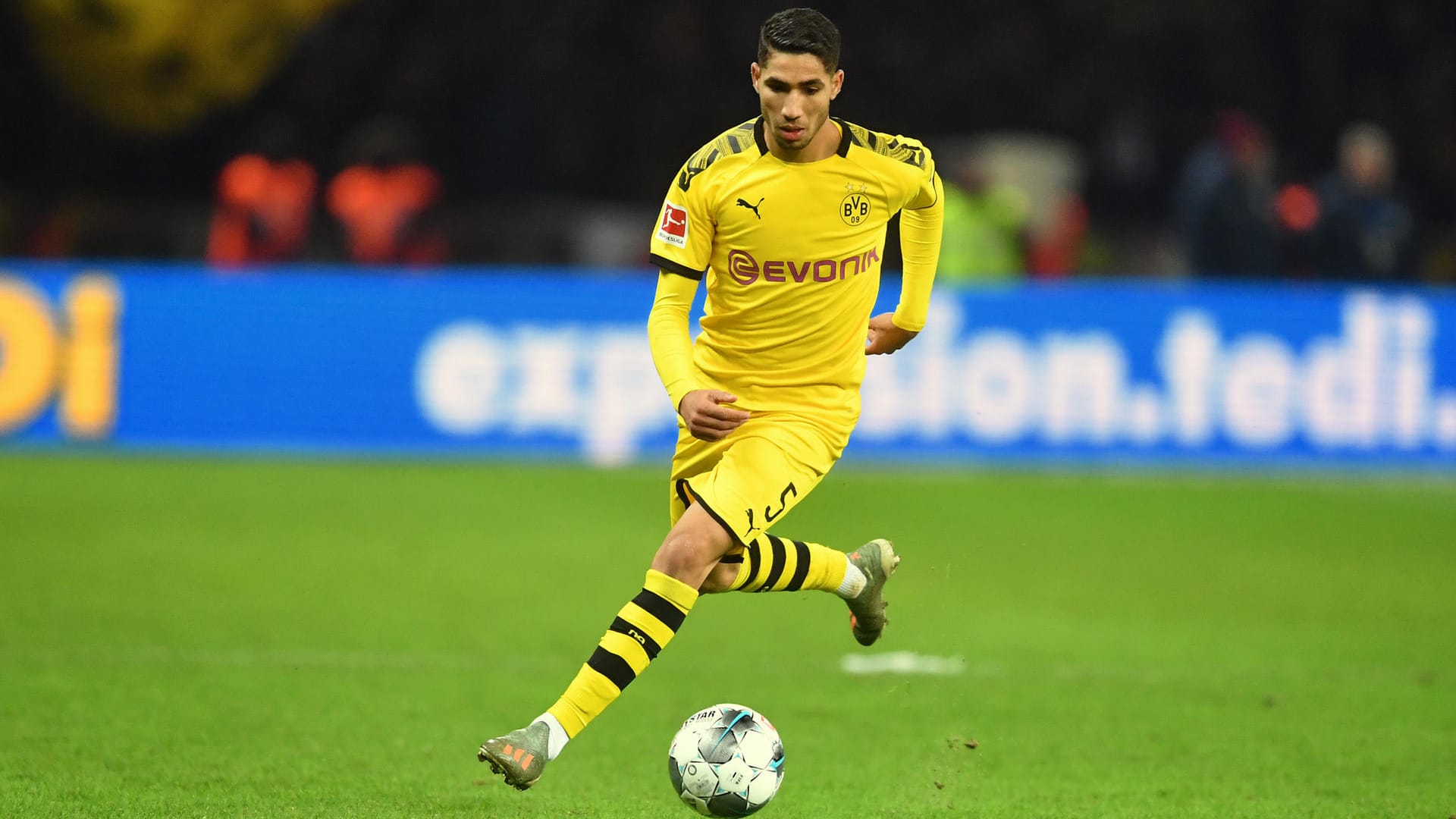 Achraf Hakimi beim BVB: Nach Saisonende soll der Marrokaner wieder zurück zu Real Madrid gehen.