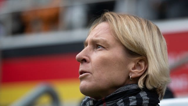 Trifft im ersten Heimländerspiel 2020 mit den DFB-Frauen auf Irland: Bundestrainerin Martina Voss-Tecklenburg. Trifft im ersten Heimländerspiel 2020 mit den DFB-Frauen auf Irland: Bundestrainerin Martina Voss-Tecklenburg.