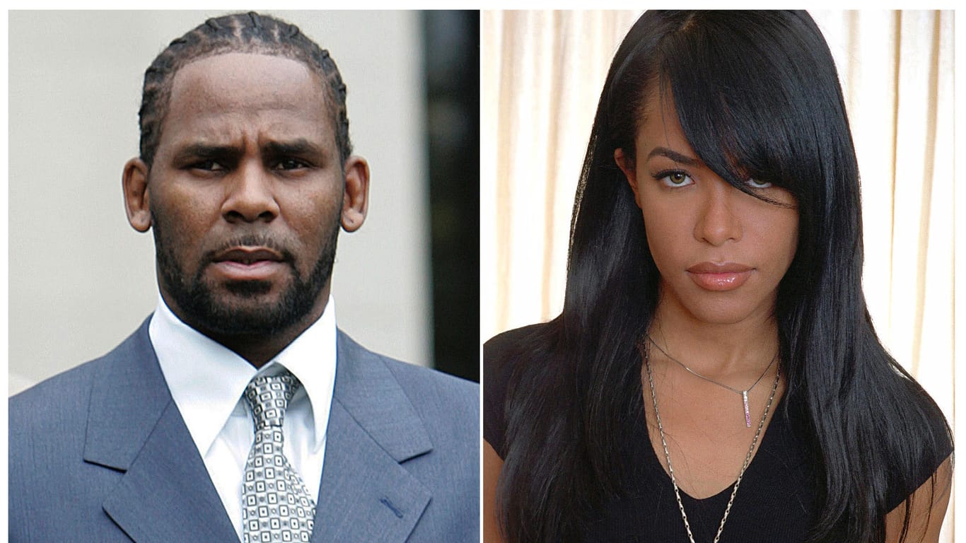 R. Kelly (l.) und die verstorbene Sängerin Aaliyah: Gegen den R&B-Musiker gibt es neue Vorwürfe.