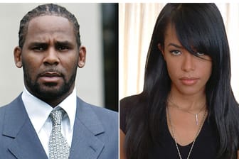 R. Kelly (l.) und die verstorbene Sängerin Aaliyah: Gegen den R&B-Musiker gibt es neue Vorwürfe.