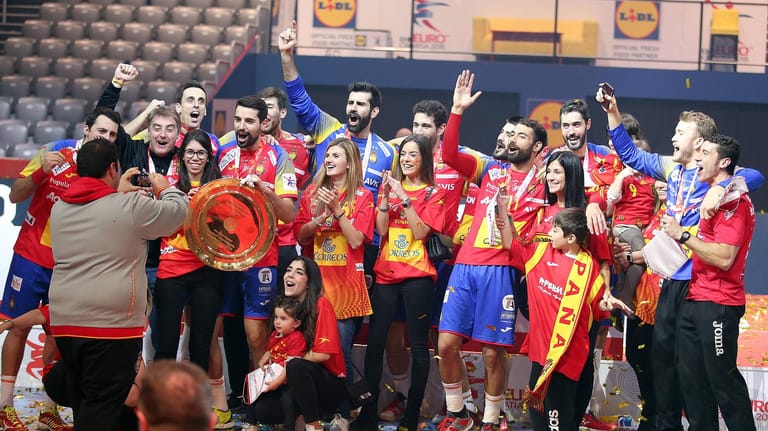 Amtierender Europameister: Die spanische Nationalmannschaft bei der EM 2018.