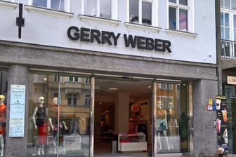 Eine Filiale von Gerry Weber: Das Unternehmen litt zuletzt unter Kundenrückgang.