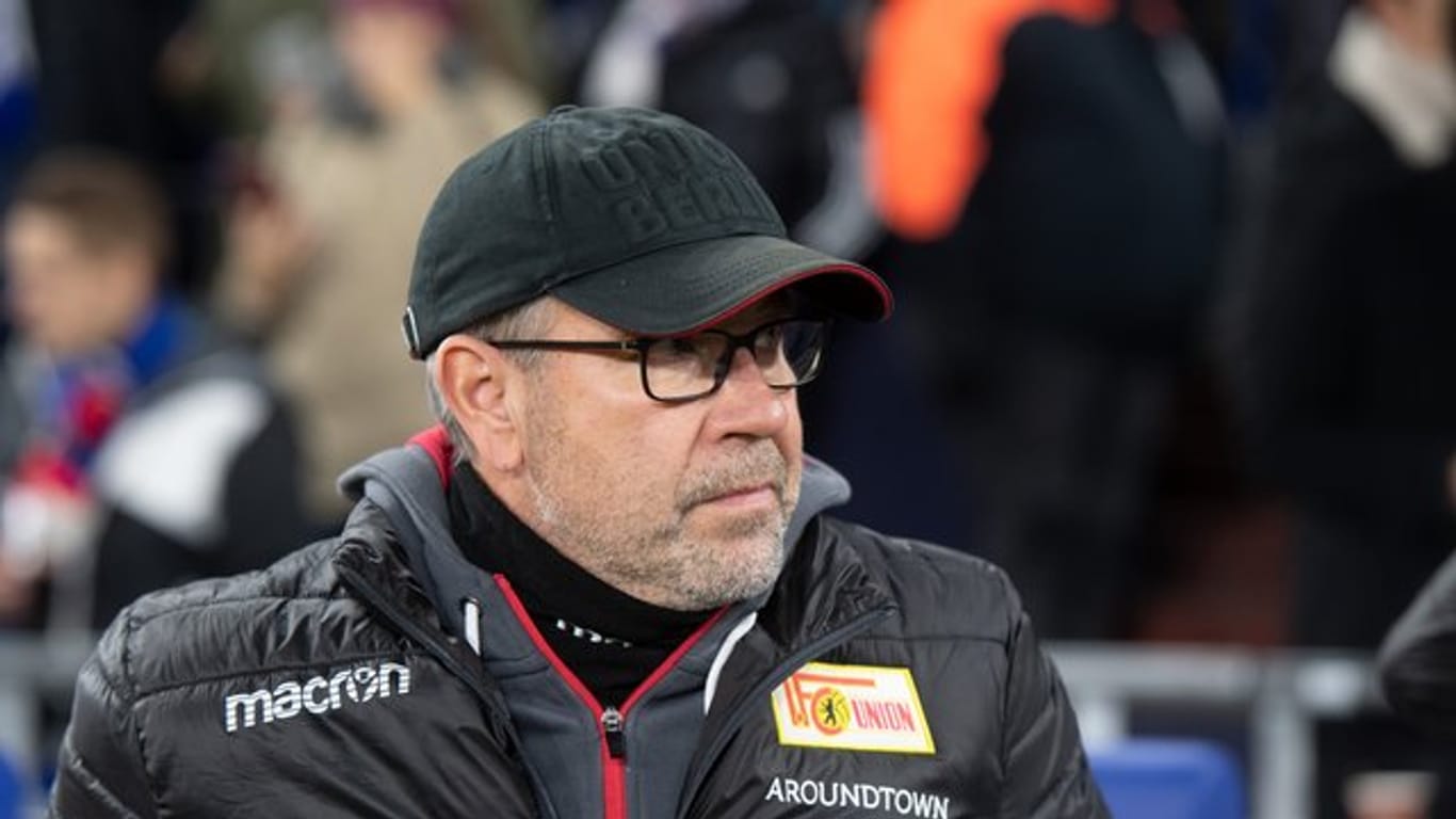Sieht sein Team gegen Köln nicht in der Favoritenrolle: Union-Coach Urs Fischer.