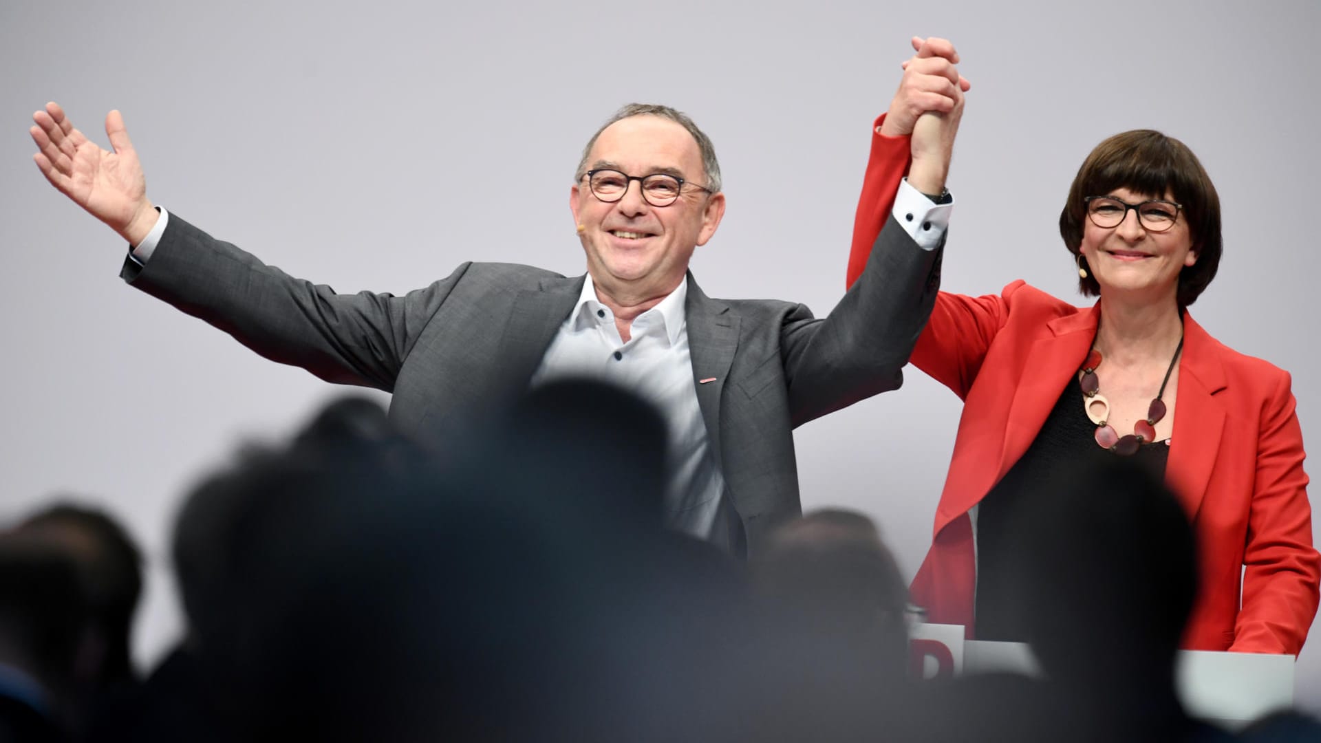 Die neue SPD-Spitze: Saskia Esken und Norbert Walter-Borjans.